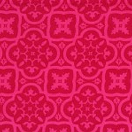 Moorish Tile - AndaLucia by Patty Young - DC3896-Fuschia FQ - Michael Miller